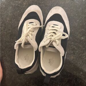 Hermes black and White Sneakers men